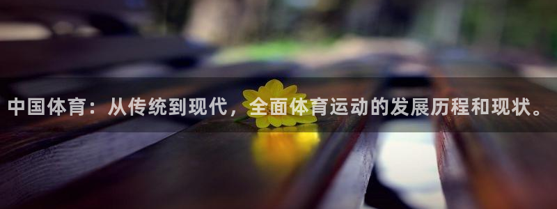 中欧体育李勇鸿：中国体育：从传统到现代，全面体育运动的发展历程和现状。